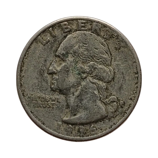 USA Quarter Dollar Coin - 1996