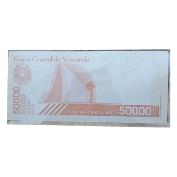 2019 Venezuela 50000 Bolivars UNC note