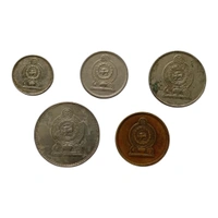 Sri Lanka Set of 5 Different Coins 