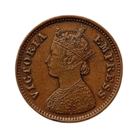 1899 1/2 Pice Coin - Victoria Empress 