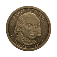 2007 USA 1 Dollar Commemorative Coin - James Madison
