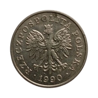 1990 Poland 100 Zlotys Coin