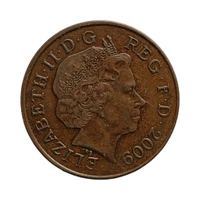 2009 UK 2 Pence Coin