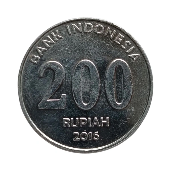 2016 Indonesia 200 Rupiah Coin