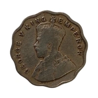 1 Anna Coin - George 5th King - 1928