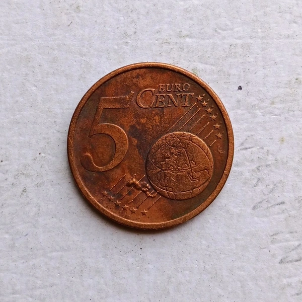 2005 Germany 5 Cents Coin 