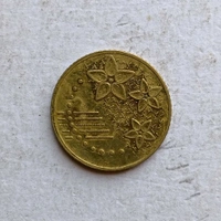 2014 Malaysia 20 Sen Coin