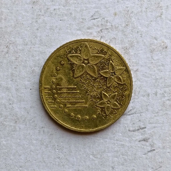 2014 Malaysia 20 Sen Coin