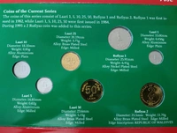2014 Maldives UNC set of 7 Coins