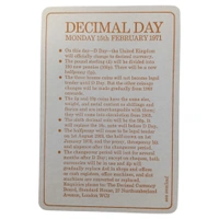 Britain's First Decimal Coins Set of 5 UNC coins (1968 & 1971)