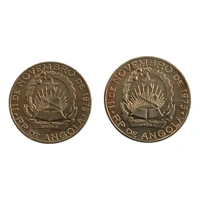 1978 Angola 10 & 20 Kwanzas Coins Set