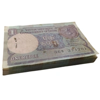 1985 1 Rupee Bundle of 100 Serial Notes - S. Venkitaramanan
