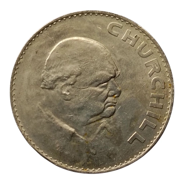 1965 UK 1 Crown Coin