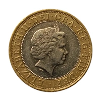 2005 UK 2 Pounds Coin - 60th Anniversary of End of World War - II