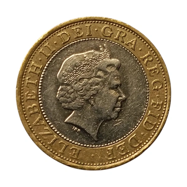 2005 UK 2 Pounds Coin - 60th Anniversary of End of World War - II