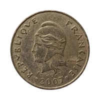 New Caledonia (Overseas France) - 10 Francs Coin