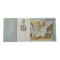 2012 Angola 5 Kwanzas UNC Note 