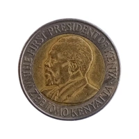 2005 Kenya 20 Shillings Coin