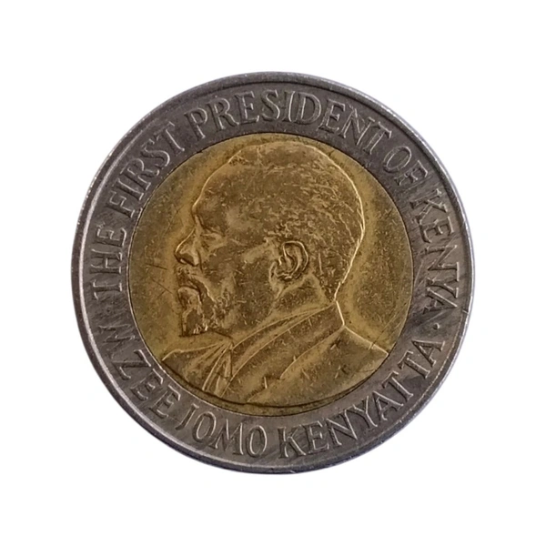 2005 Kenya 20 Shillings Coin