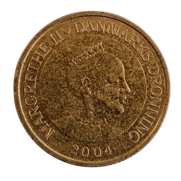 2004 Denmark 20 Kroner Coin - Marriage of Crownprince 