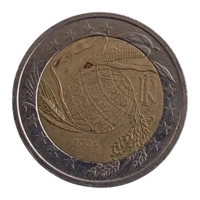 2004 Italy 2 Euro Coin - World Food Programme