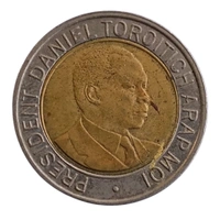 1998 Kenya 20 Shillings Coin 