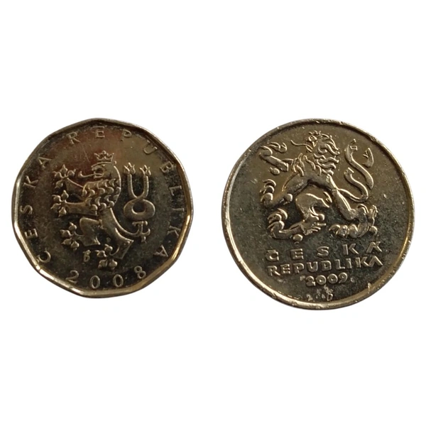 Czech Republic - 2 Koruny & 5 Korun Set