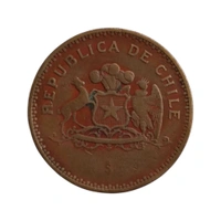 1995 Chile 100 Pesos Coin