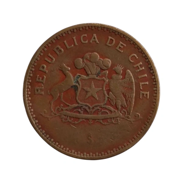 1995 Chile 100 Pesos Coin