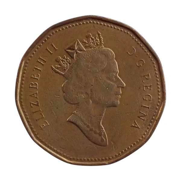 1994 Canada 1 Dollar Coin - 3rd Portrait 