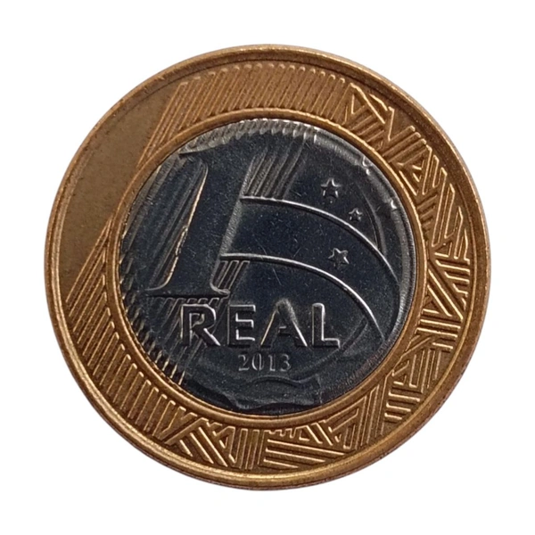 2013 Brazil 1 Real Coin