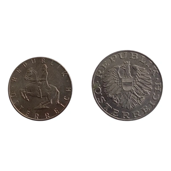 Austria Set of 5 & 10 Schillings Coins