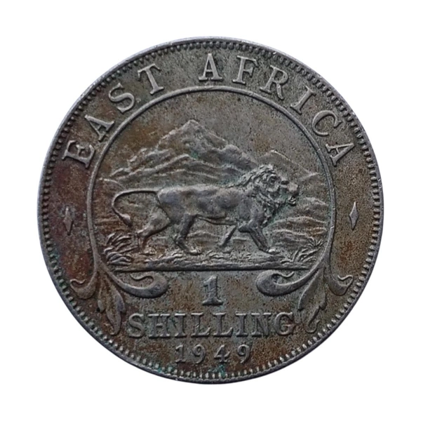 1949 East Africa 1 Shilling Coin