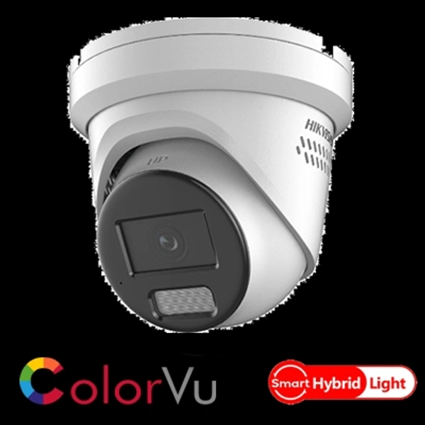 Hikvision Hybrid IP Camaras 2mp Dome ( Colourview)