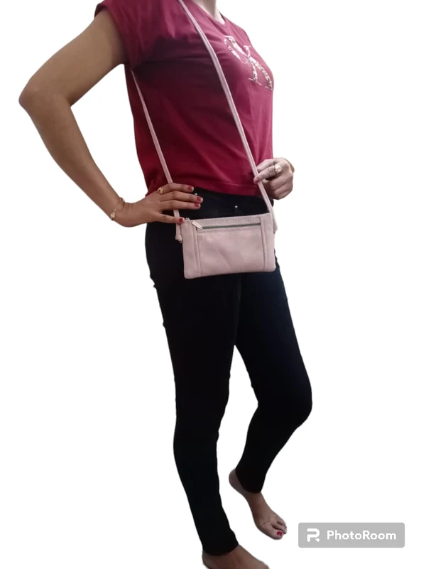 Mobile Sling Bag For Women - Pink