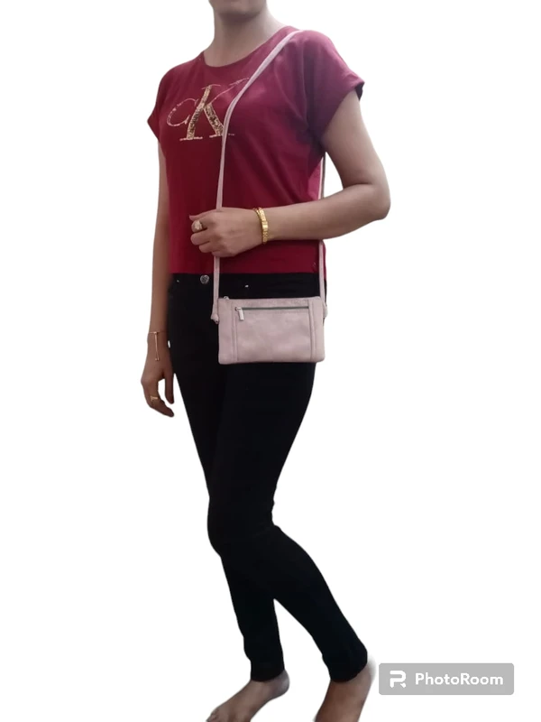 Mobile Sling Bag For Women - Pink