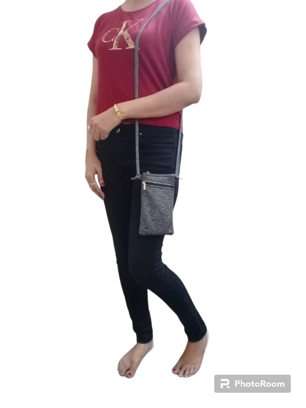 Mobile Sling Bags For Women  - 18.5 cm *10.5 cm, Indigo