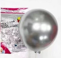 Silver Chrome Balloons ( 50 Pc Pack) - 9 Inch, Silver