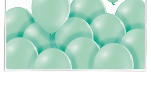 Decor Dex Green Pastel Balloons (40pc) - 9 Inch, Green