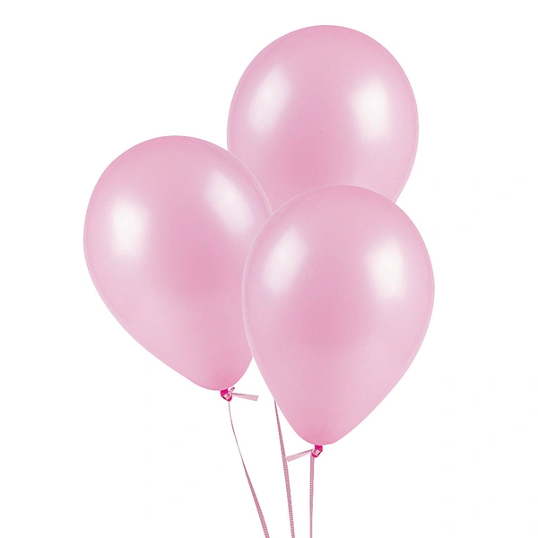 Decor Dex Pink Pastel Balloons (40pc) - 9 Inch, Pink