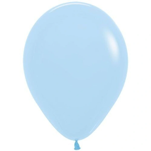 Decor Dex Blue Pastel Balloons (40pc) - 9 Inch, Blue