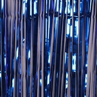 Dex Foil Curtain Indian - 3*6 Size, Blue