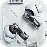 Nothing Ear (2) 2023 | Dual chamber sound | Hi-res audio | Smart ANC | Dual connection Bluetooth  (White, True Wireless)