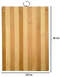 Bamboo Cutting Board, Chopping Board Knife Friendly with Hanging Ring - S-20cm*30cm