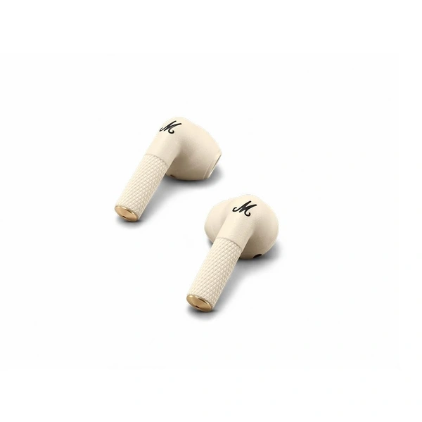 Marshall Minor III Bluetooth Truly Wireless in-Ear Earbuds with Mic (Cream)