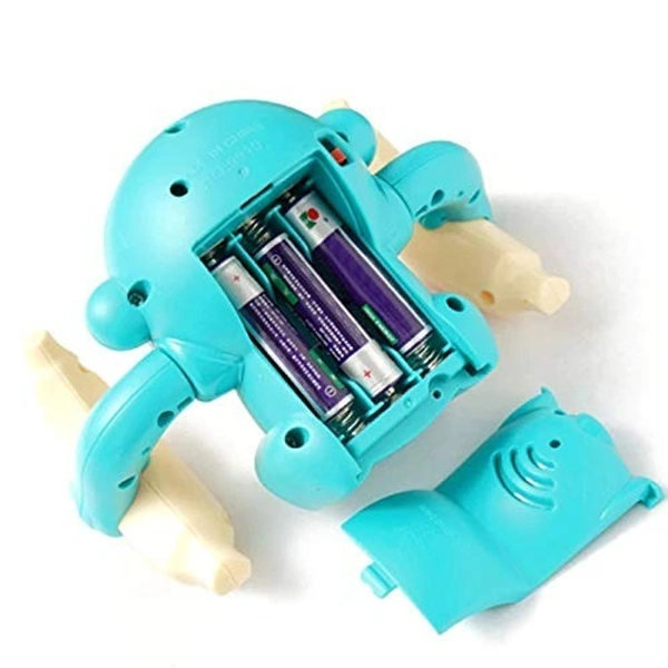 Dancing Spinning Rolling Tumble Monkey Voice Activated Banana Monkey with Music Light and Sound Effects (Colour as per Stock)