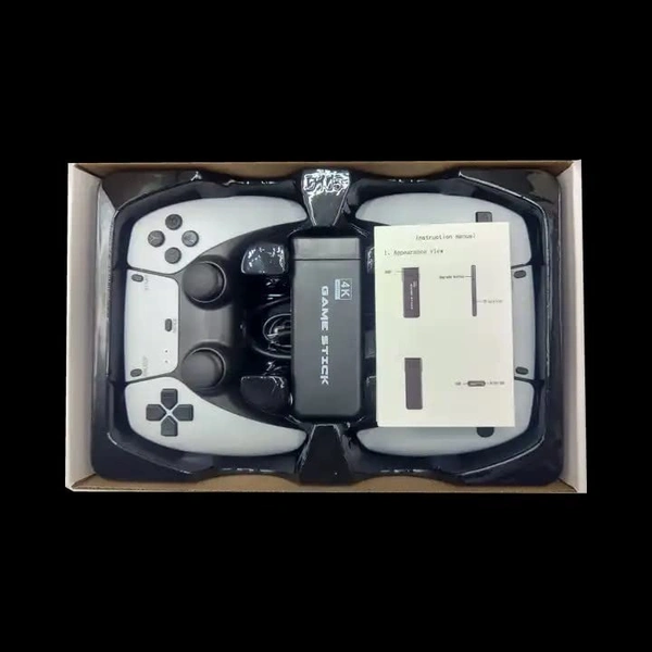 Game Stick with two wireless controllers 64gb 10000 for retro video game