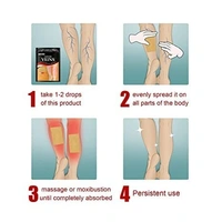 Veins Patches Dredge Vein Smoothing Varicose Veins Reduce Swelling Relieve Pain Instant Relief From Muscular Pain Improve Blood Circulation Skin Friendly (12pcs)