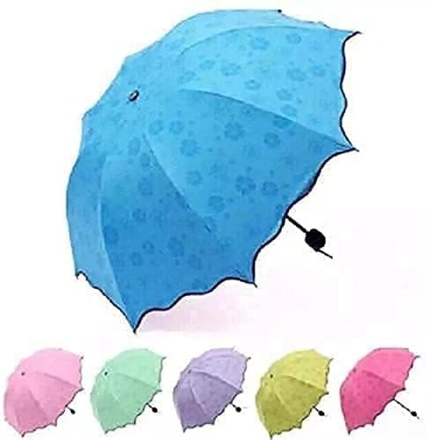 Magic Umbrella Changing Secret Blossoms Occur with Water Magic