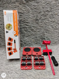 Furniture Lifter Mover Tool Set Heavy Duty Furniture Shifting Lifting Moving Tool with Wheel Pads for Easy and Safe Moving, Suitable for Sofas, and Refrigerators, Up to 150KG/330 lbs